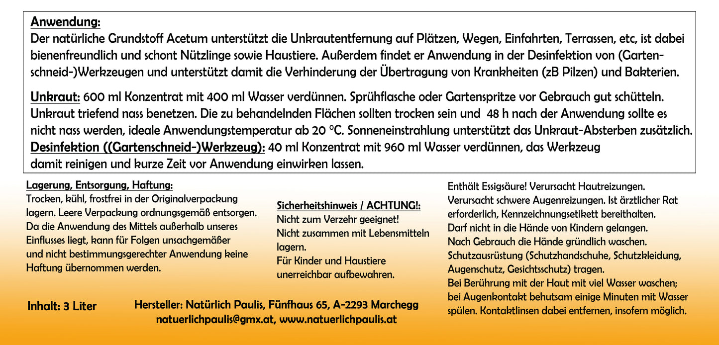 Verschönerungszauber, 3 Liter, Konzentrat