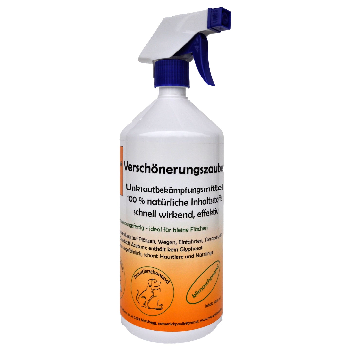 Verschönerungszauber, 1 Liter, in anwendungsfertiger Sprühflasche